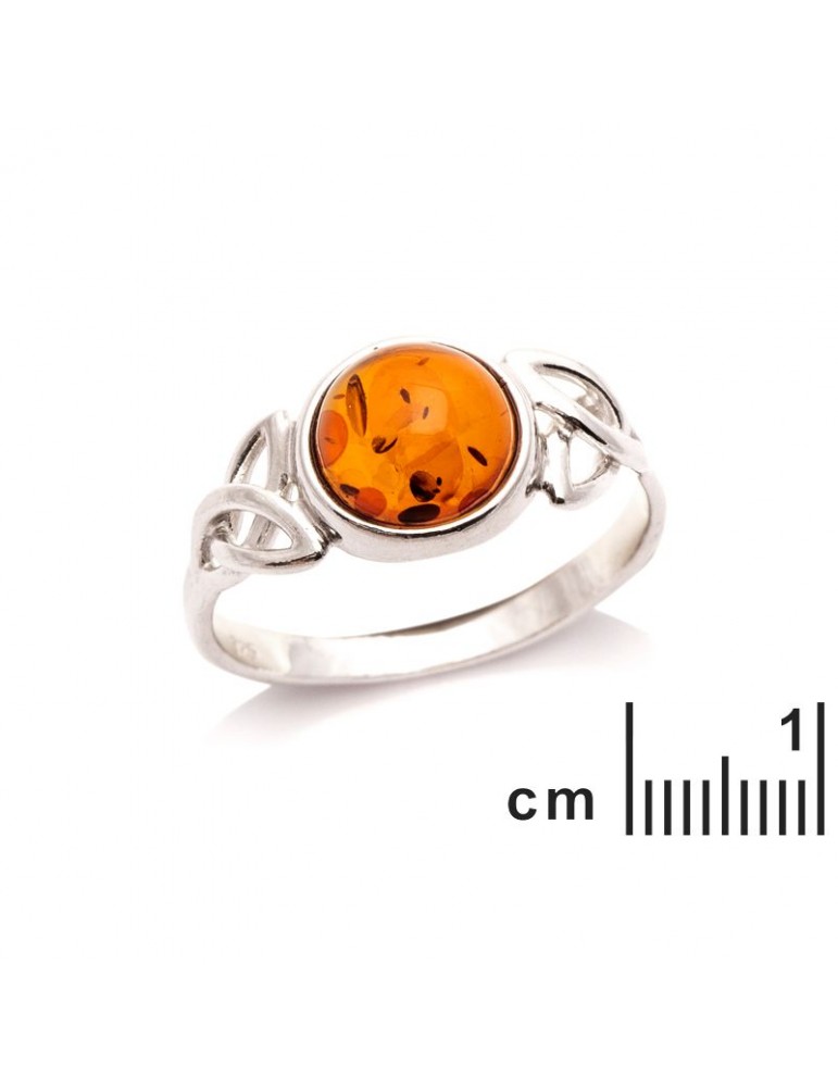 La Maison De L'ambre Bague Argent Ambre