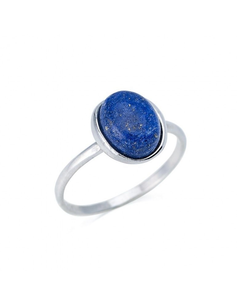 la maison de l'ambre Bague argent Lapis lazuli