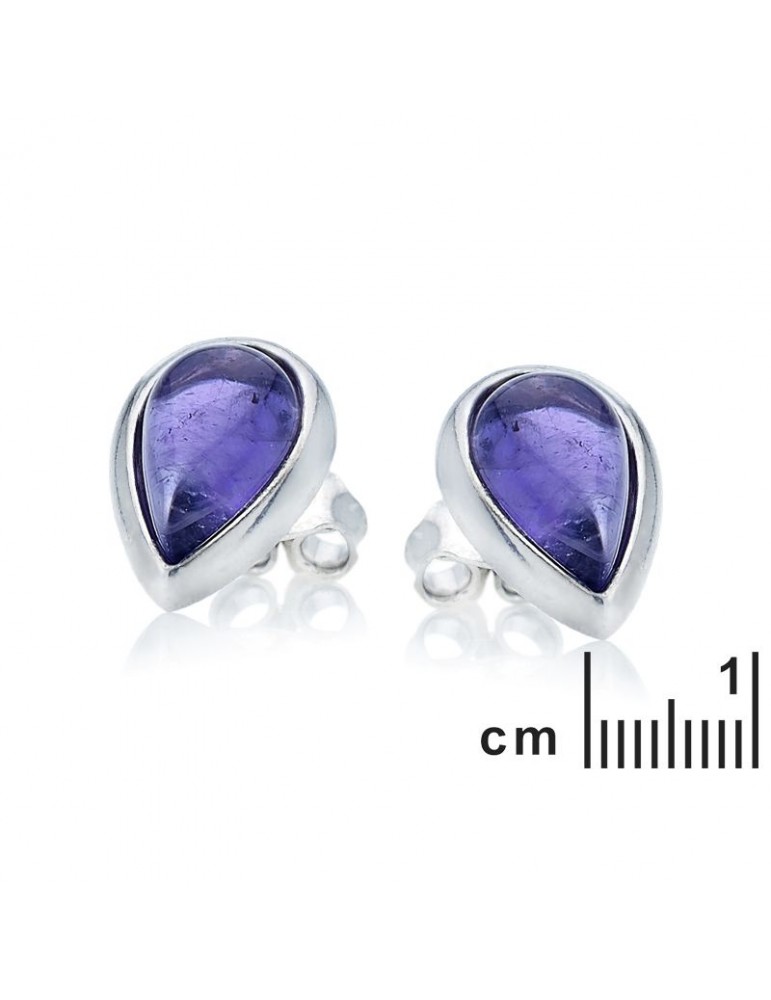 La Maison De L'ambre Boucle D'oreille Amethyste