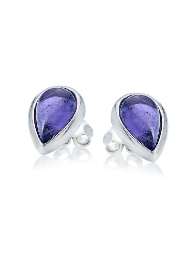 la maison de l'ambre Boucle d'oreille Amethyste