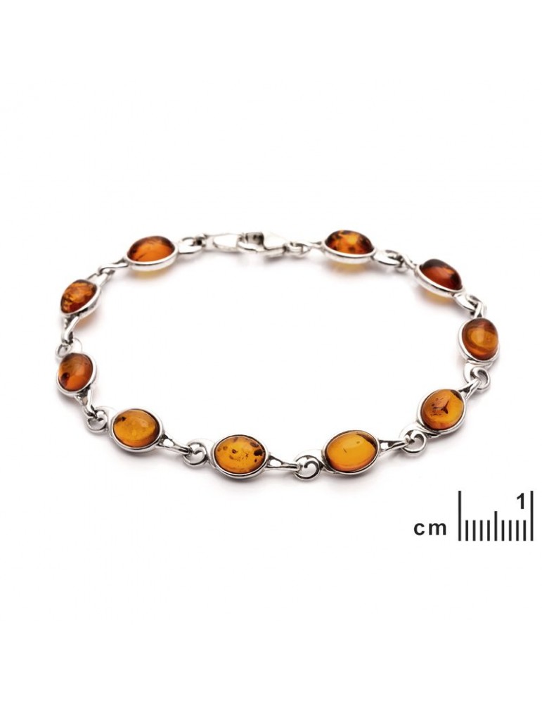 La Maison De L'ambre Bracelet Argent Ambre