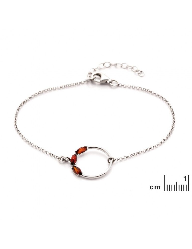 La Maison De L'ambre Bracelet Argent Ambre