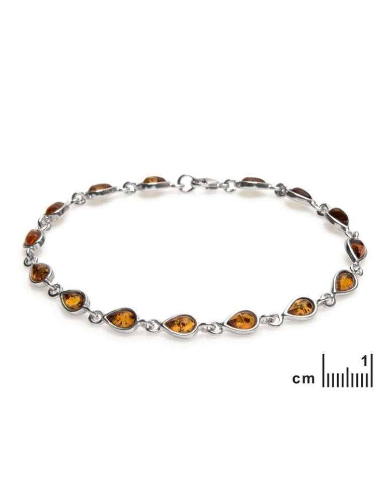 La Maison De L'ambre Bracelet Argent Ambre