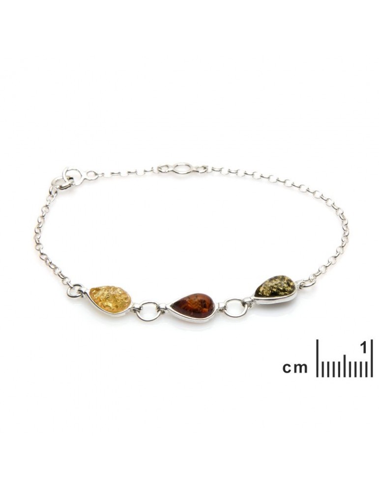 La Maison De L'ambre Bracelet Argent Ambre
