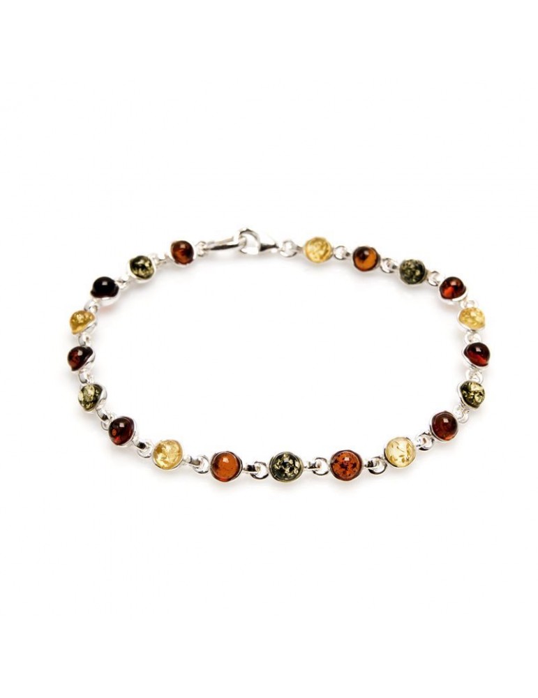 la maison de l'ambre Bracelet argent Ambre