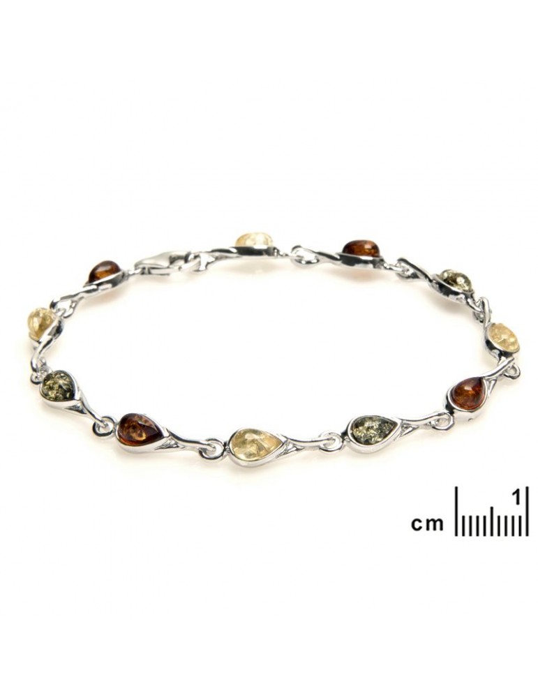 La Maison De L'ambre Bracelet Argent Ambre
