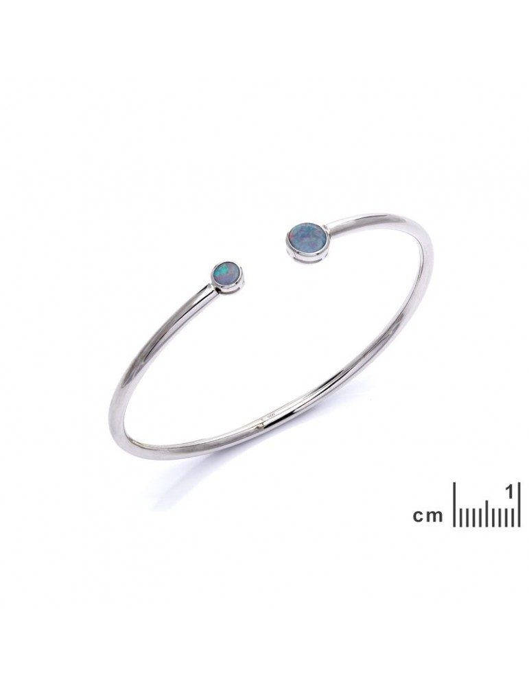 La Maison De L'ambre Bracelet Argent Opale