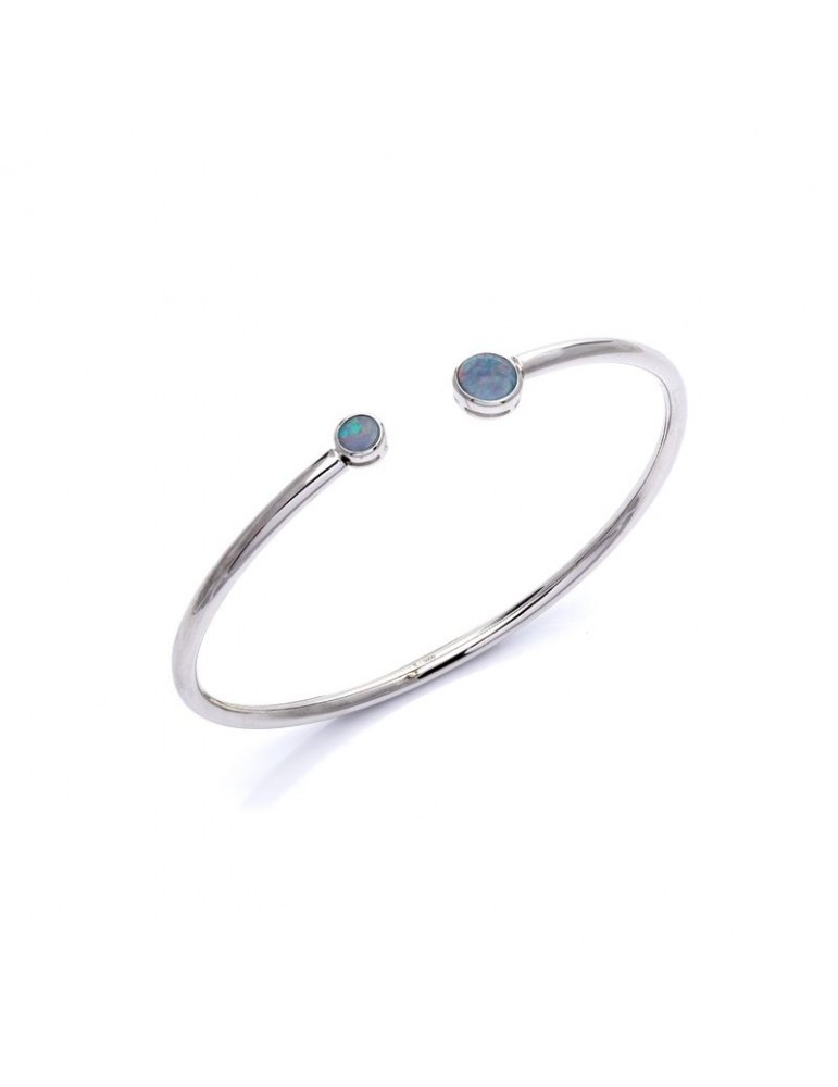 la maison de l'ambre Bracelet argent Opale