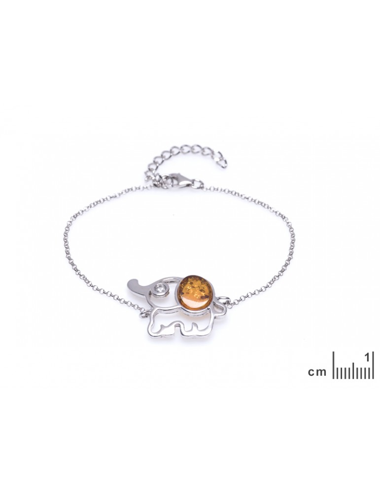 La Maison De L'ambre Bracelet Enfant Ambre 15+3cm