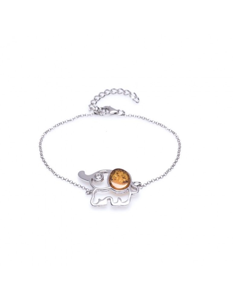 la maison de l'ambre Bracelet enfant Ambre 15+3cm
