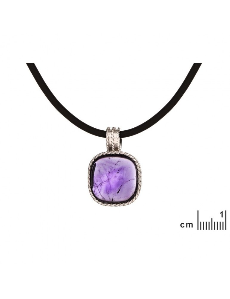 La Maison De L'ambre Collier Argent 925 Amethyste