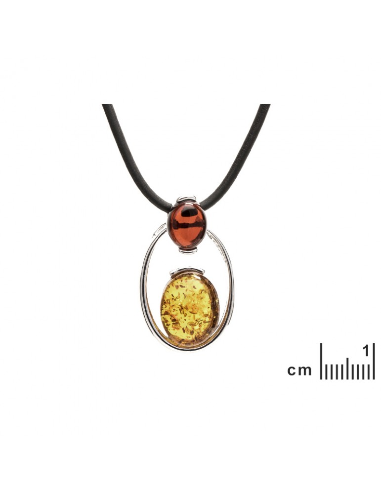 La Maison De L'ambre COLLIER ARGENT AMBRE