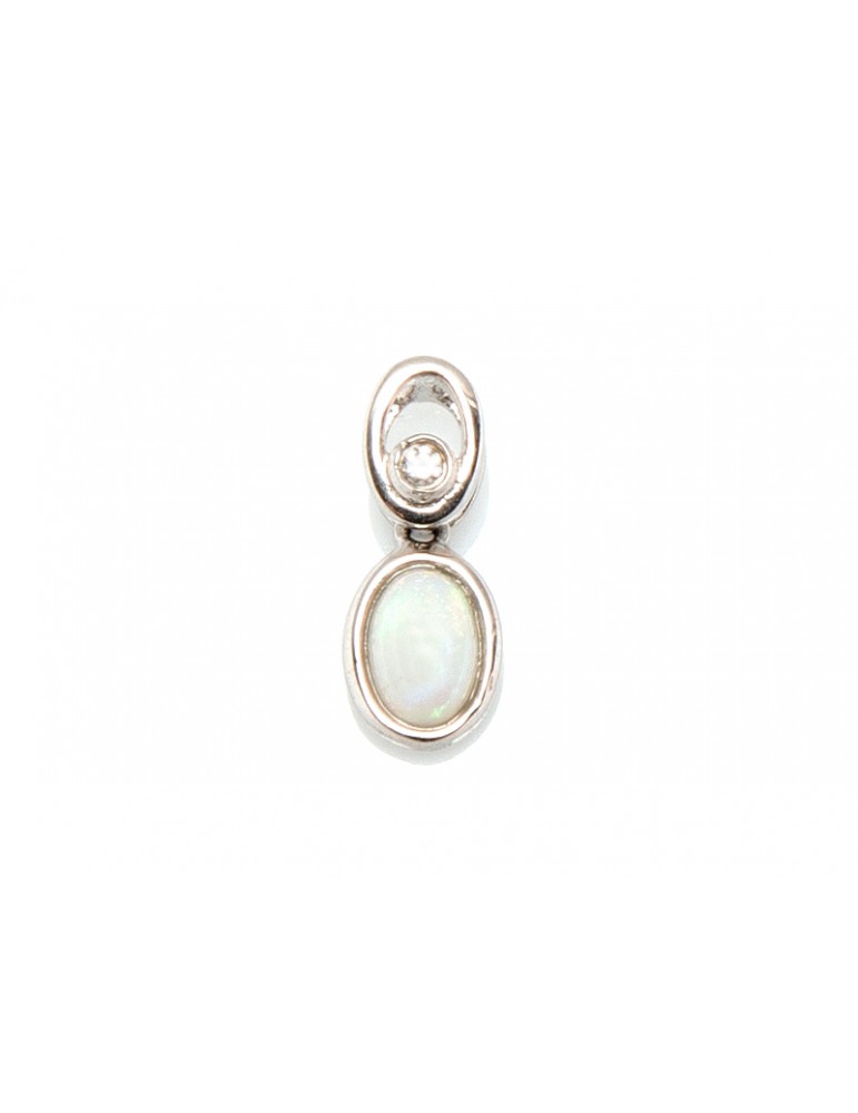 la maison de l'ambre Pendentif argent 925 Opale
