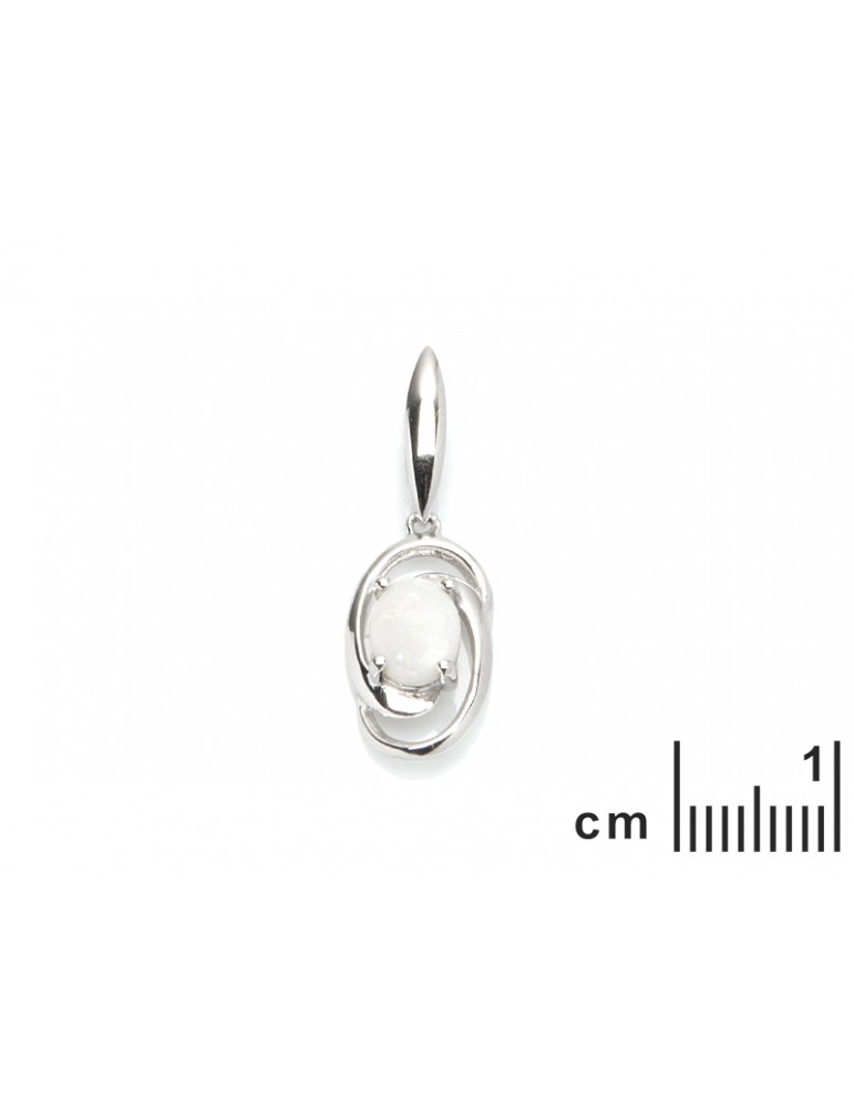 La Maison De L'ambre Pendentif Argent 925 Opale