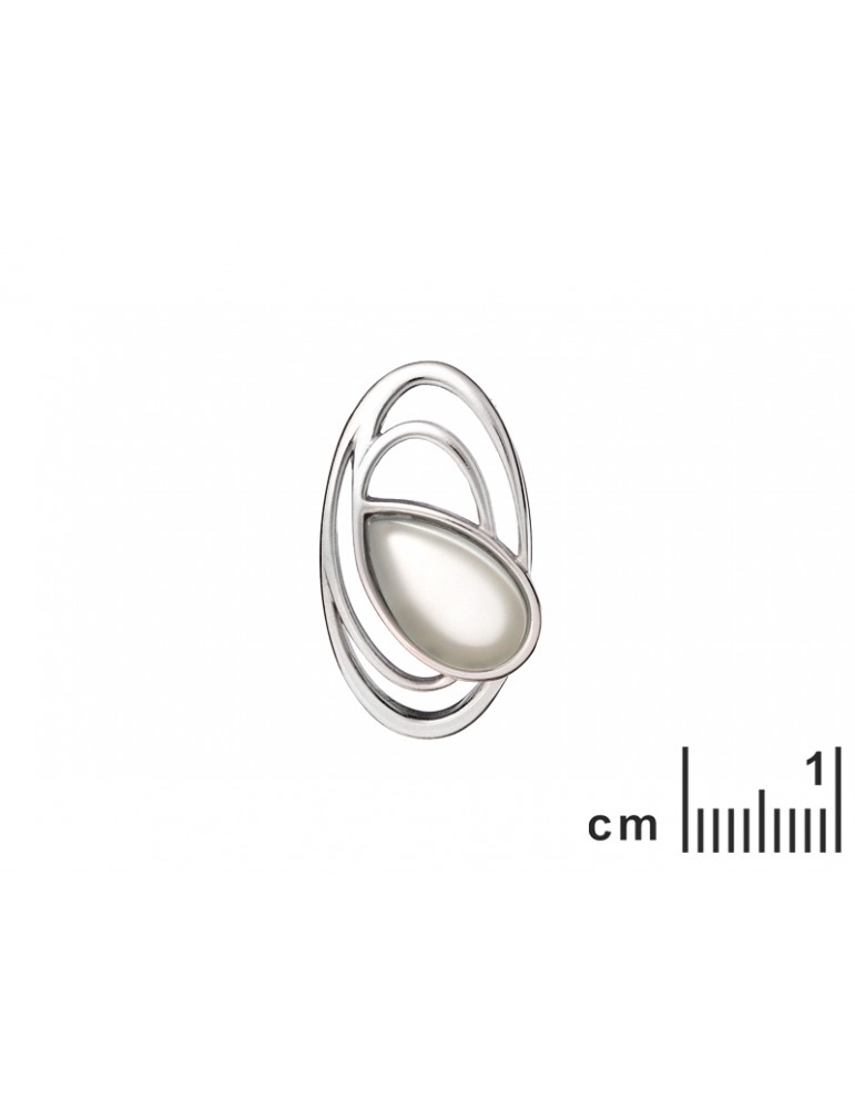 La Maison De L'ambre Pendentif Argent Agate Aqua