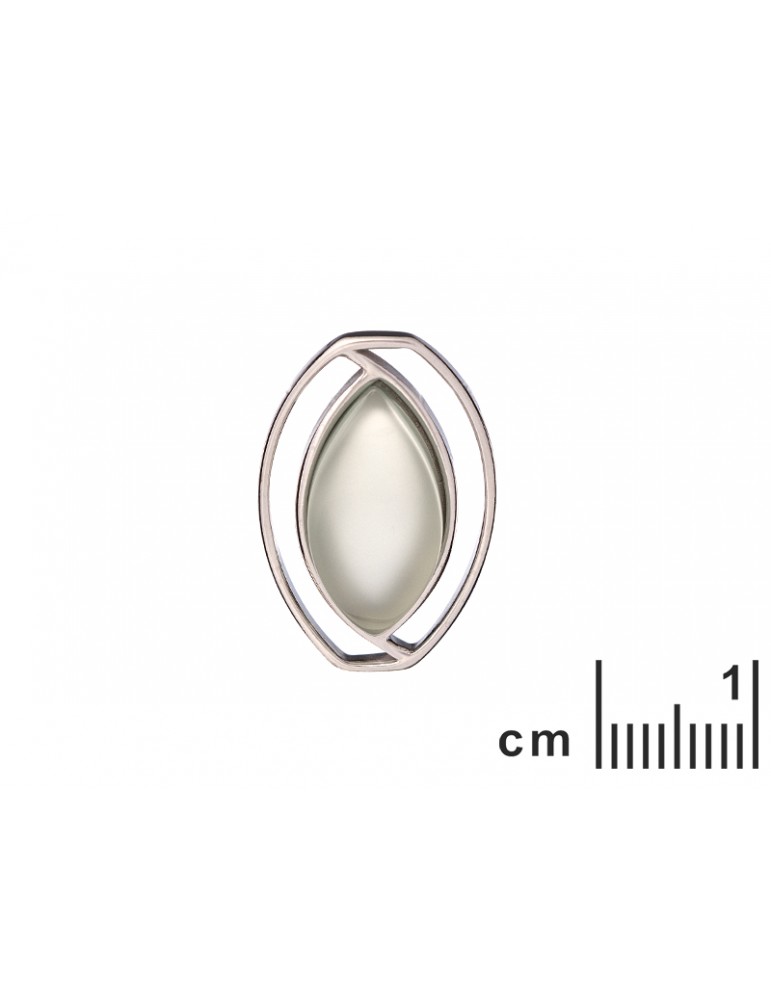 La Maison De L'ambre Pendentif Argent Agate Aqua