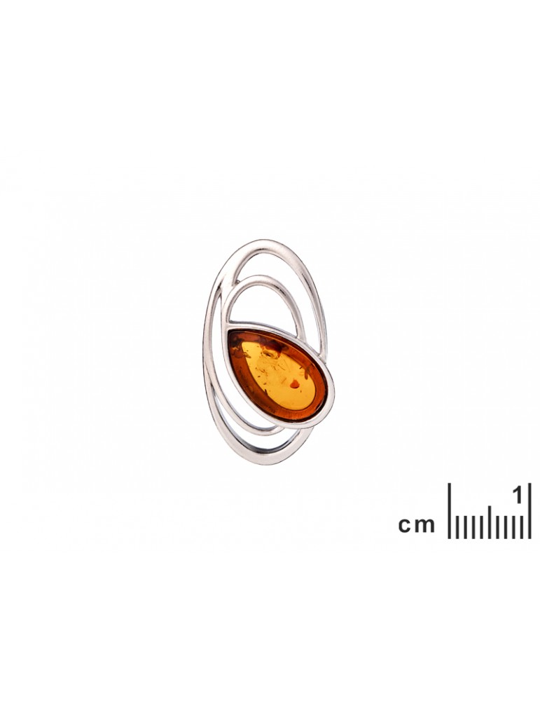 La Maison De L'ambre PENDENTIF ARGENT AMBRE