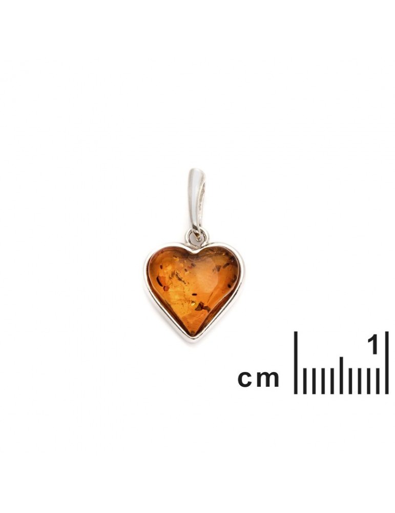 La Maison De L'ambre Pendentif Argent Ambre
