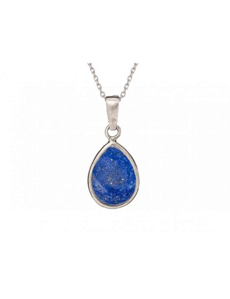 la maison de l'ambre Pendentif argent Lapis lazuli