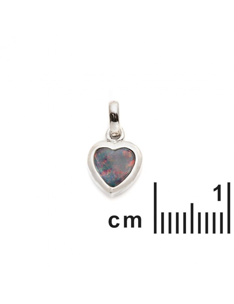 La Maison De L'ambre Pendentif Argent Opale