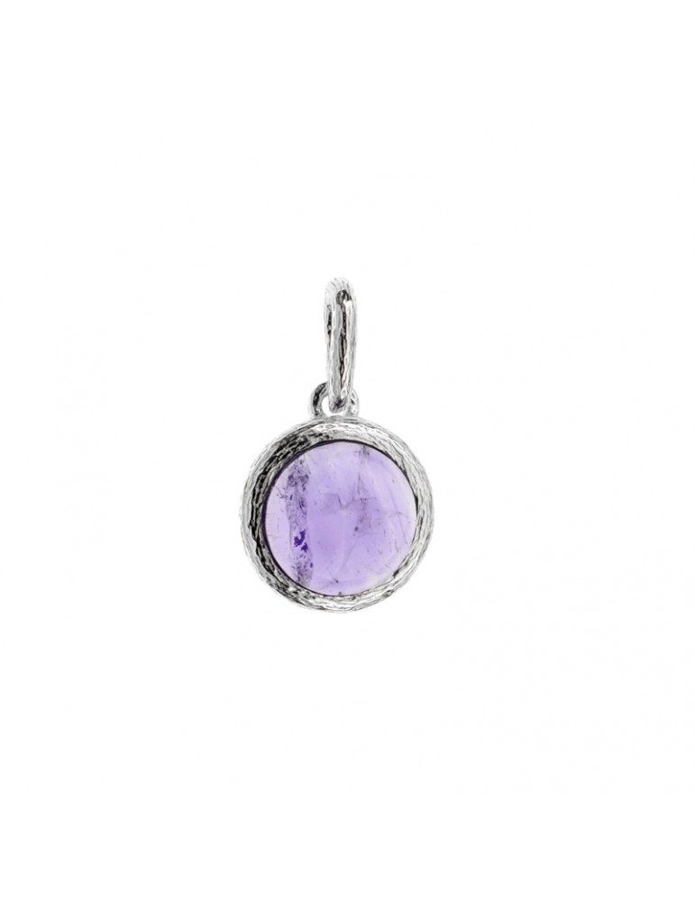 la maison de l'ambre Pendentif argent 925 Amethyste