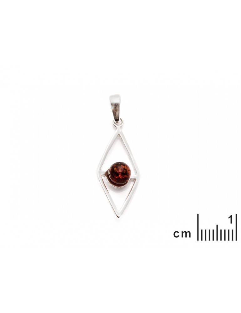 La Maison De L'ambre Pendentif Argent AmbreBaltique