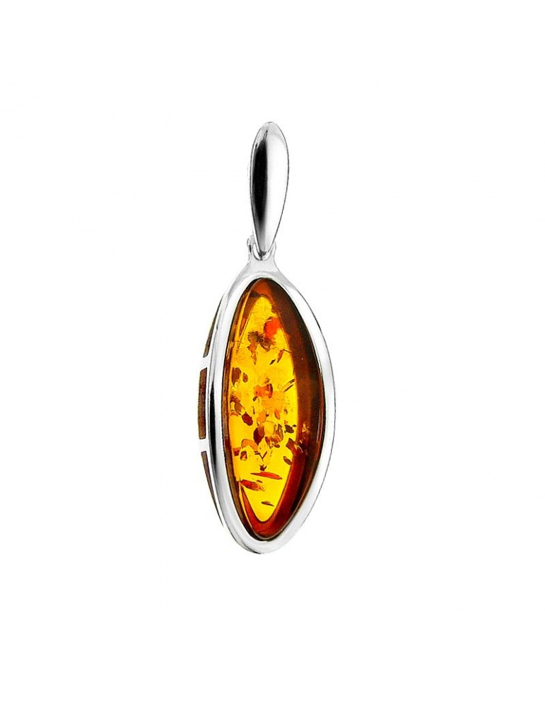la maison de l'ambre Pendentif argent AmbreBaltique