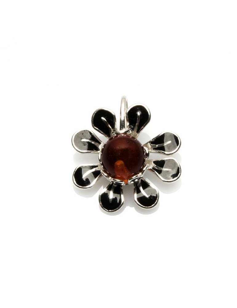 la maison de l'ambre Pendentif argent AmbreBaltique