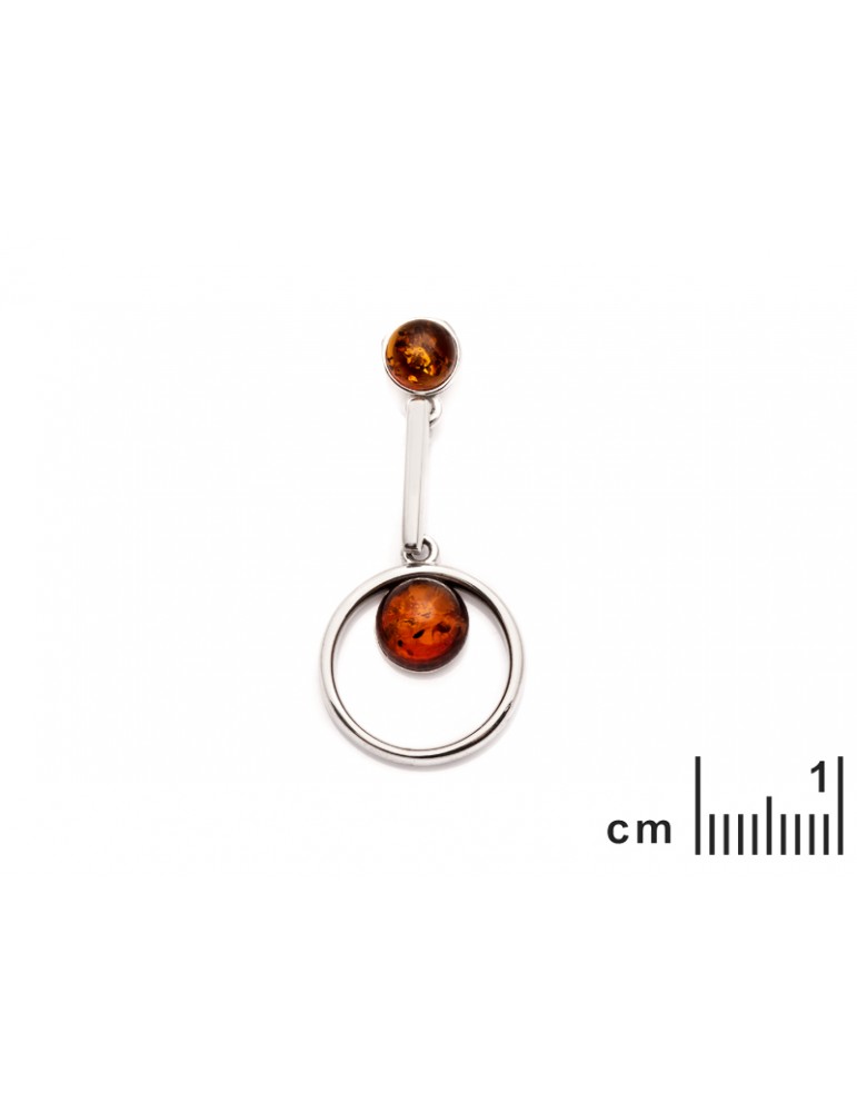 La Maison De L'ambre Pendentif Argent AmbreBaltique