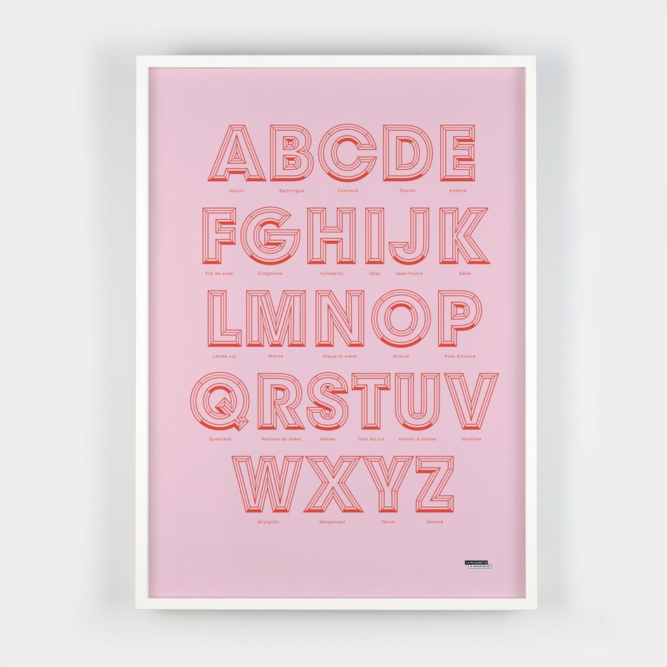 La Maison De L'ambre Affiche ABCDaire Des Jurons Et Insultes