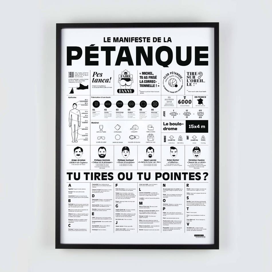 La Maison De L'ambre Affiche Le Manifeste De La Pétanque