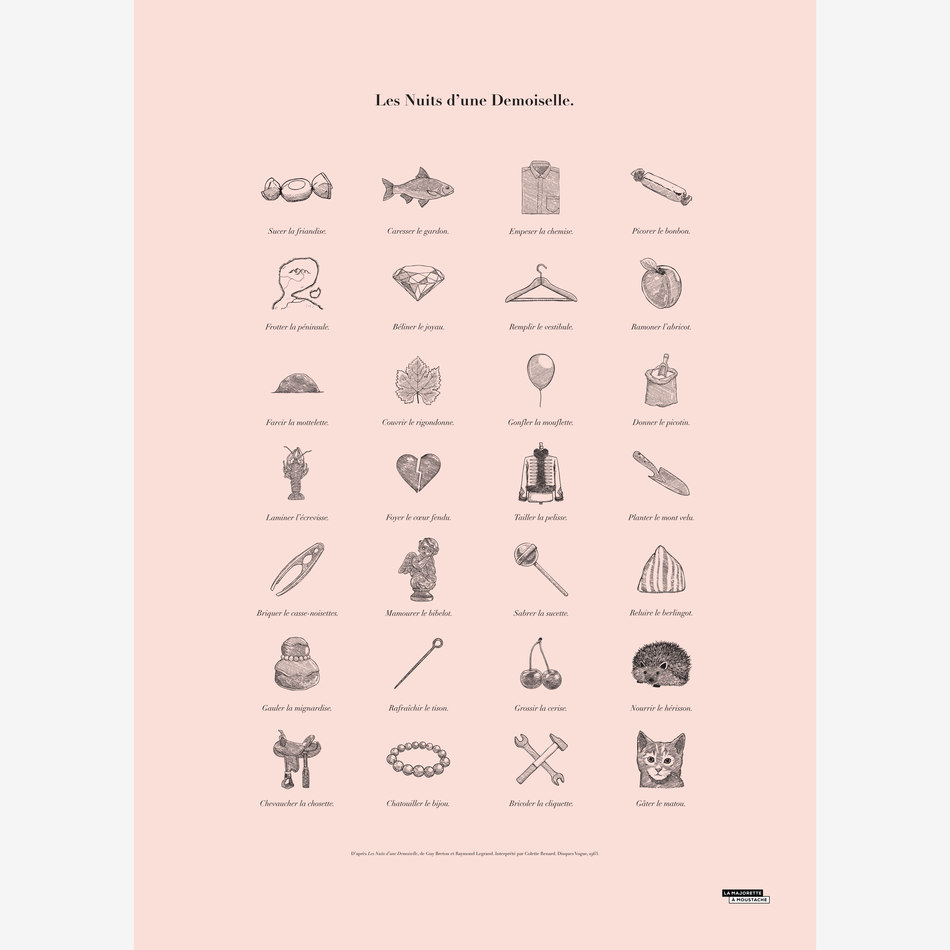 la maison de l'ambre Affiche Les nuits d'une demoiselle