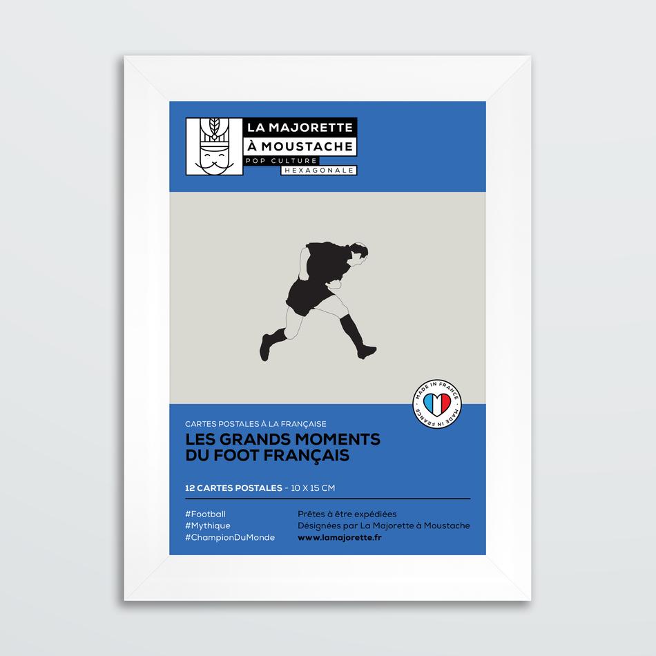 la maison de l'ambre Etui 12 cartes postales - Les grands moments du football français