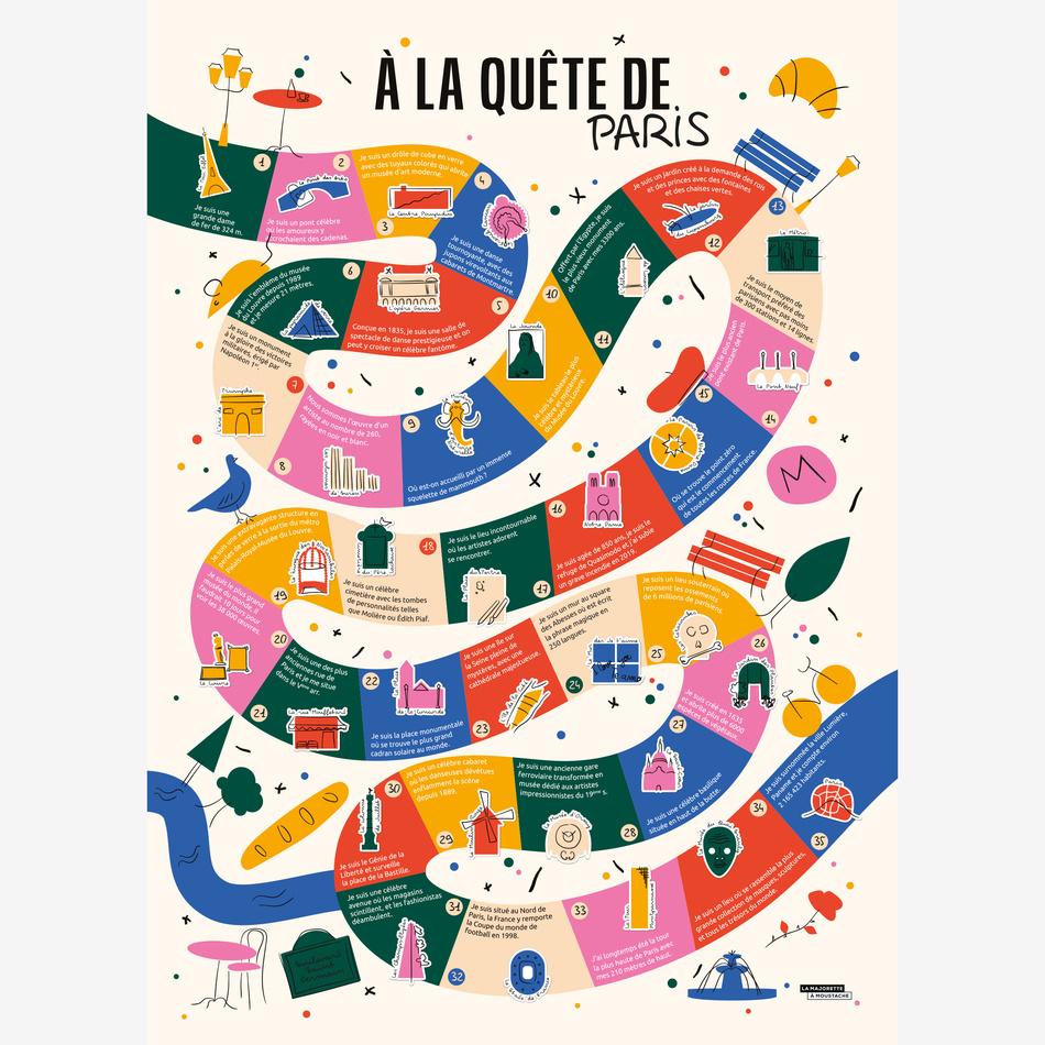 la maison de l'ambre Affiche À la quête de Paris