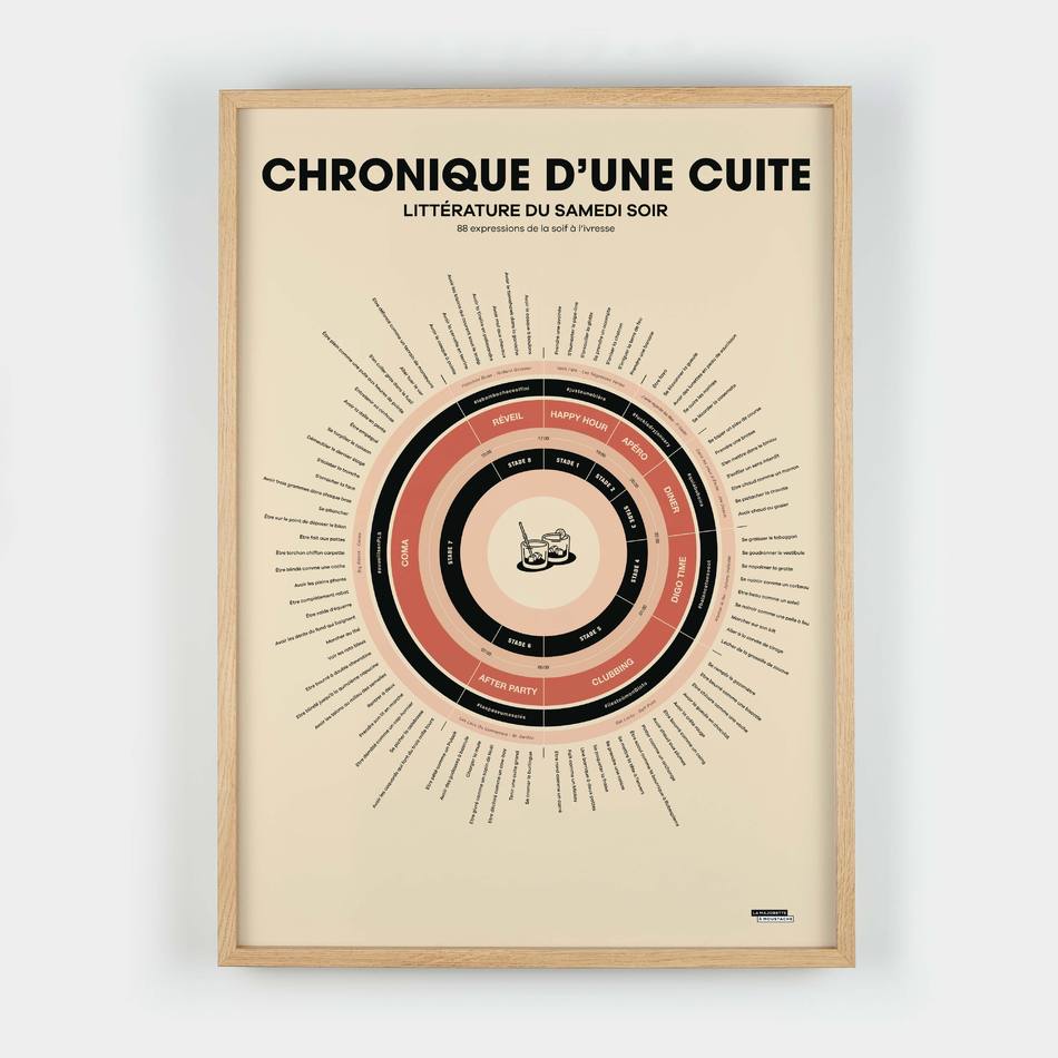 la Maison De L'ambre Affiche Chronique D'une Cuite
