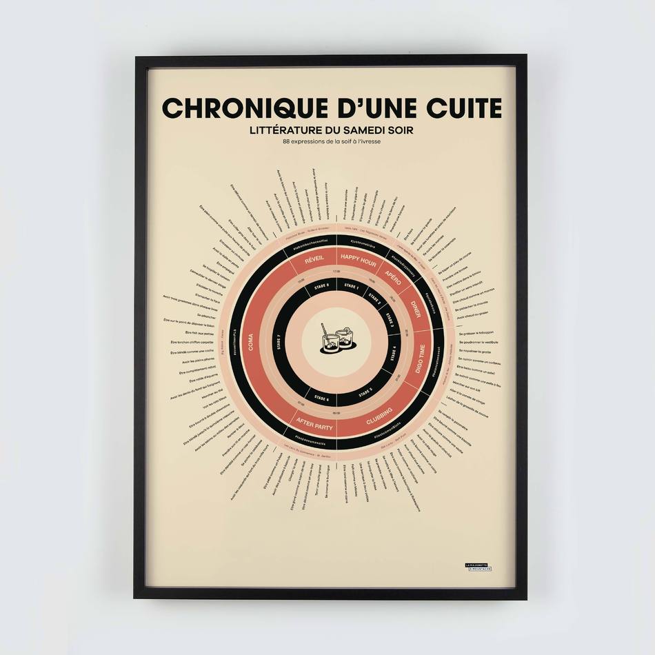 la Maison De L'ambre Affiche Chronique D'une Cuite