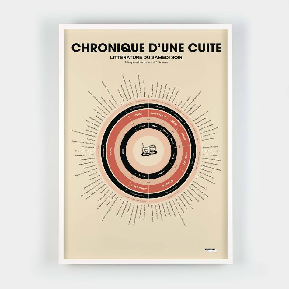 la Maison De L'ambre Affiche Chronique D'une Cuite