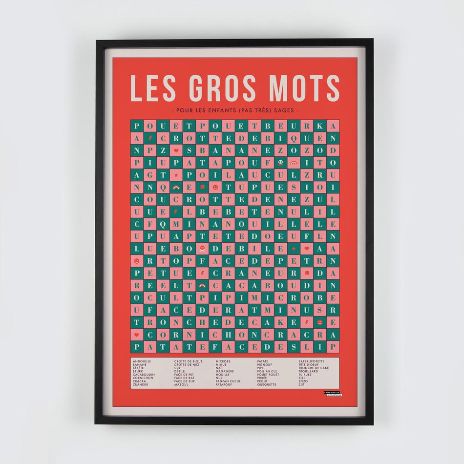La Maison De L'ambre Affiche Les Gros Mots