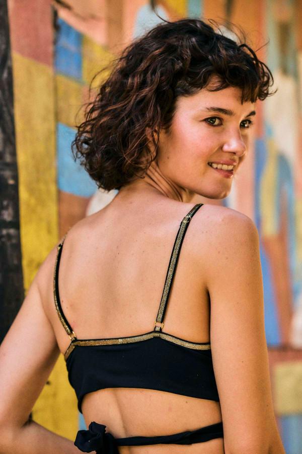 La Nouvelle Brassière Zac Black Beach
