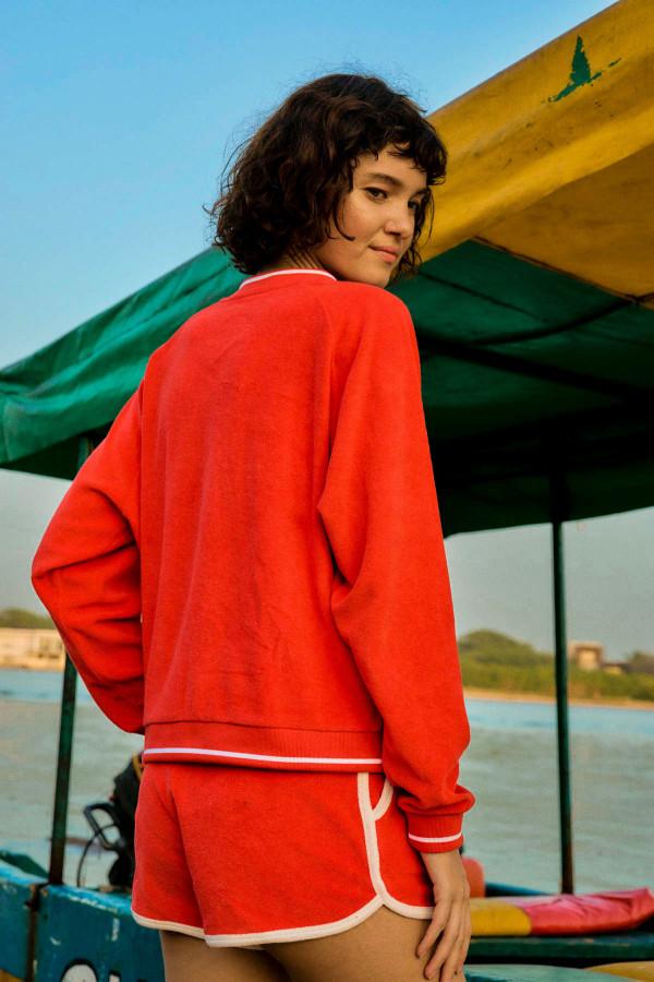 La Nouvelle Sweat Côme Red Terry