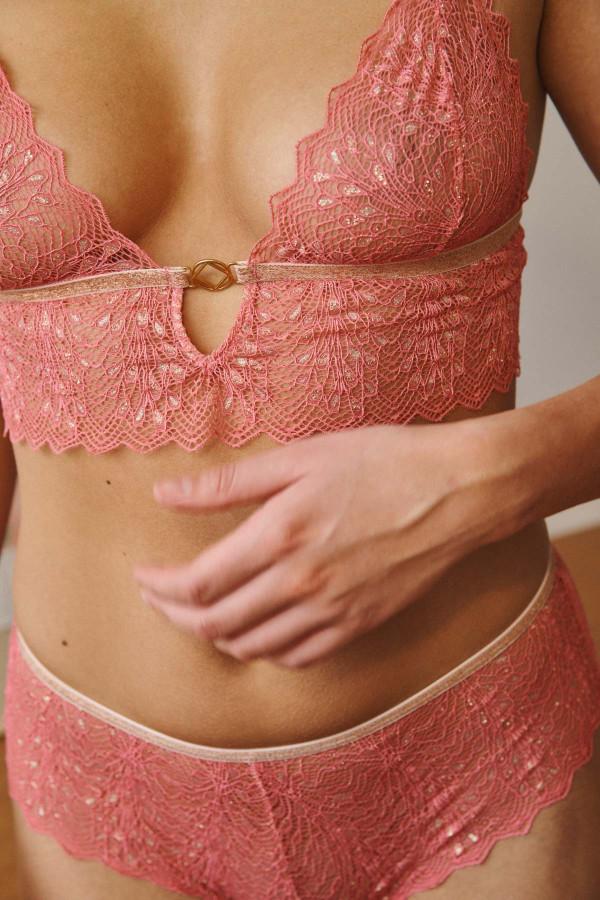 La Nouvelle Triangle Haut Jane Caviar Lace