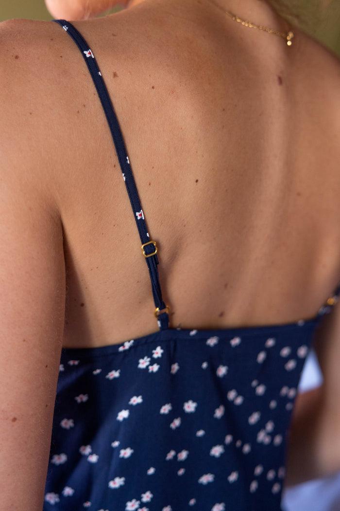 La Petite étoile Caraco Et Shorty Set Zia - Fleurette