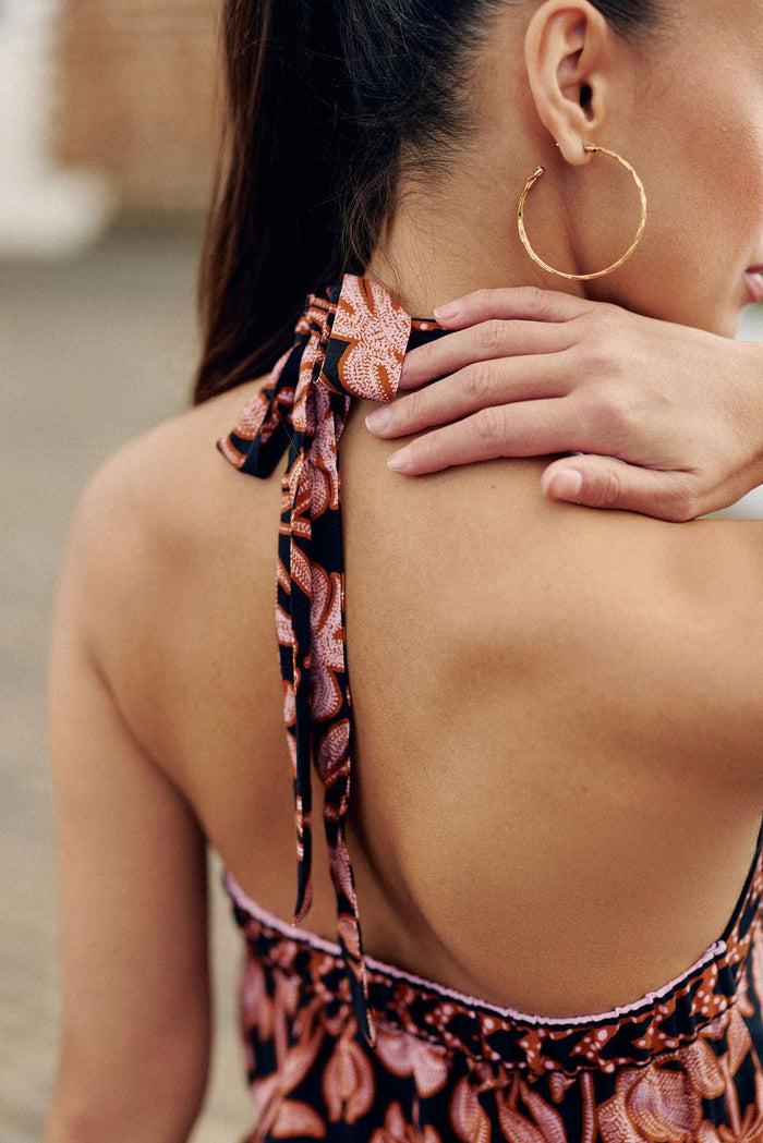 La Petite étoile Combi-pantalon Dos Nu Floral - Laure