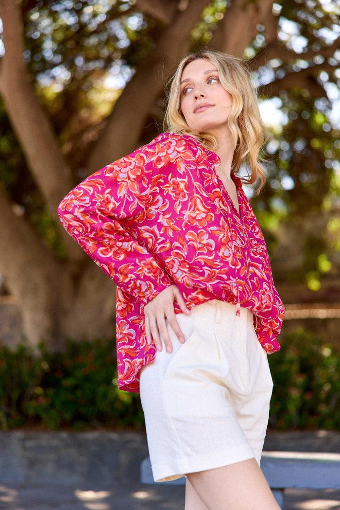 La Petite étoile Blouse Imprimé Cachemire - Bellau