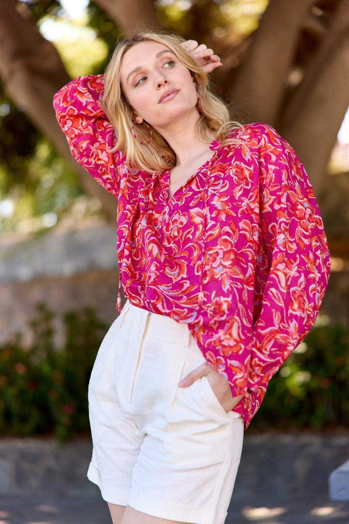 la petite étoile Blouse imprimé cachemire - Bellau