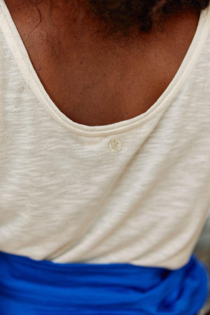 La Petite étoile Caraco Diya - Blanc