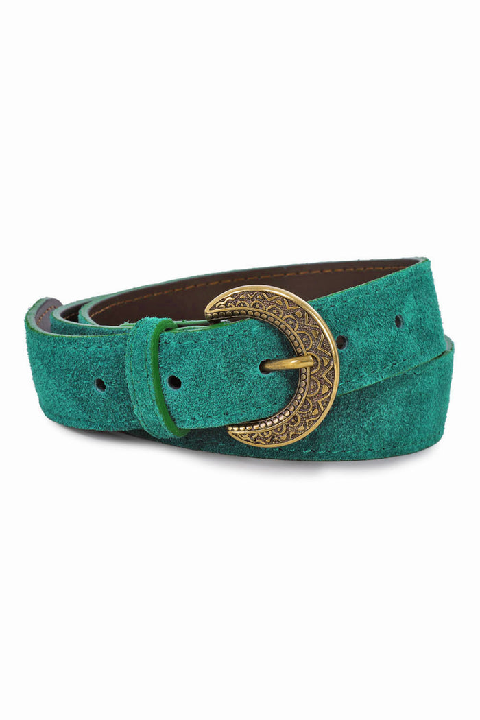 La Petite étoile Ceinture Cuir Vivian - Vert