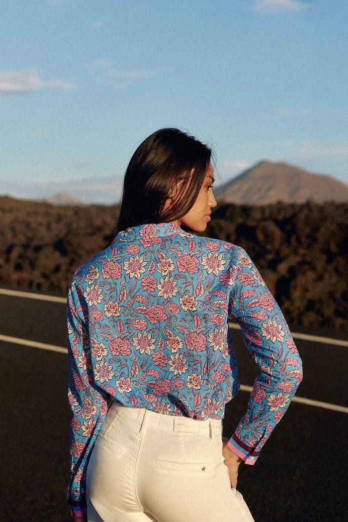 La Petite étoile Chemisier Droit Floral - Cathya