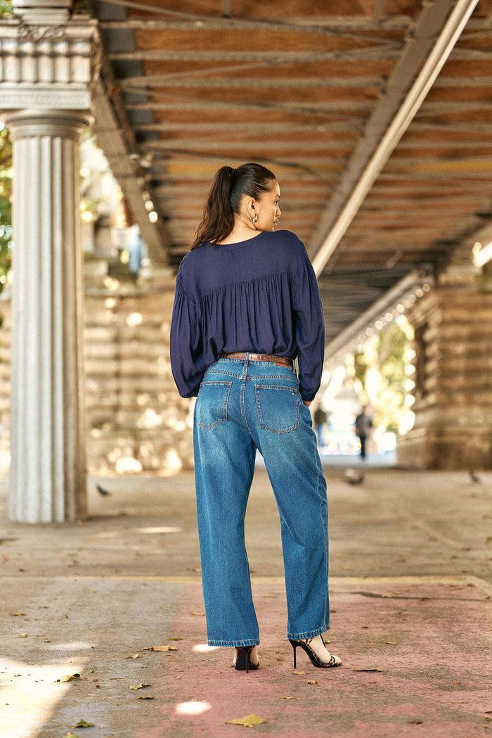 La Petite étoile Jean Baggy Dark Stone - Peguy