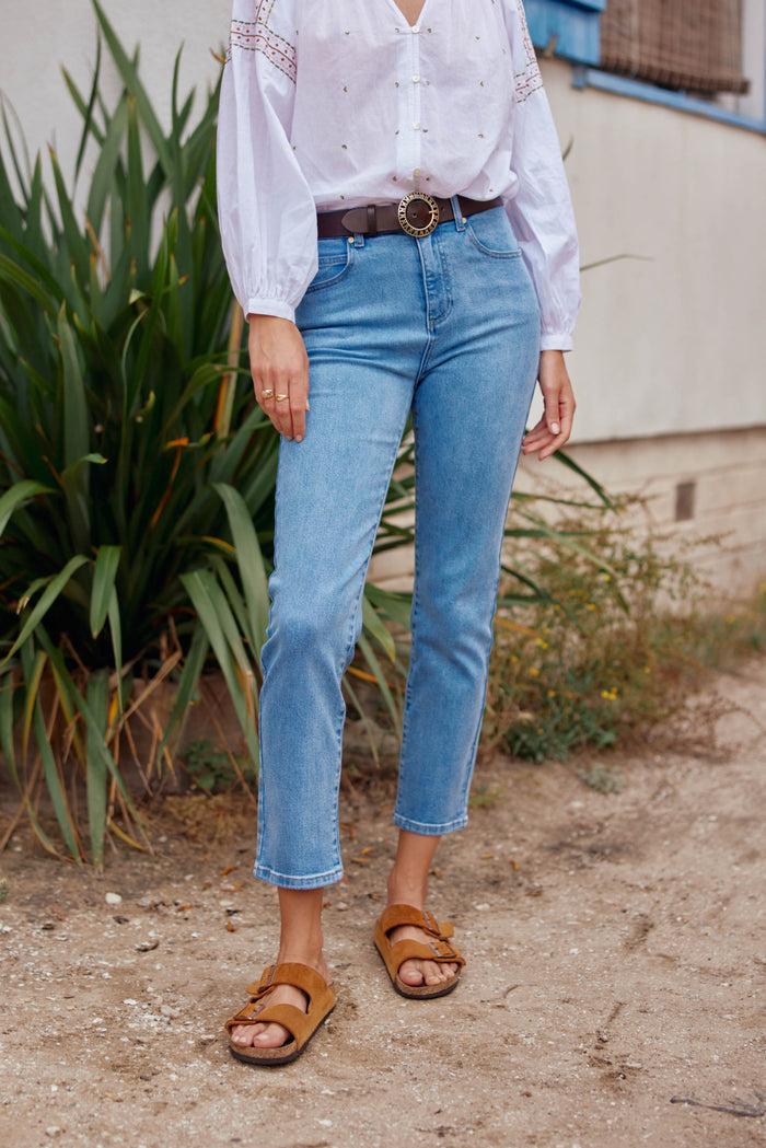 la petite étoile Jean droit stone clair - Brieg